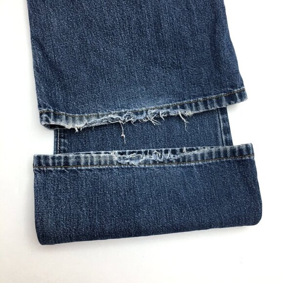 Abercrombie & Fitch Women's Jeans Flare Leg Button Fly Cotton size 4 length 32" - Picture 9 of 12